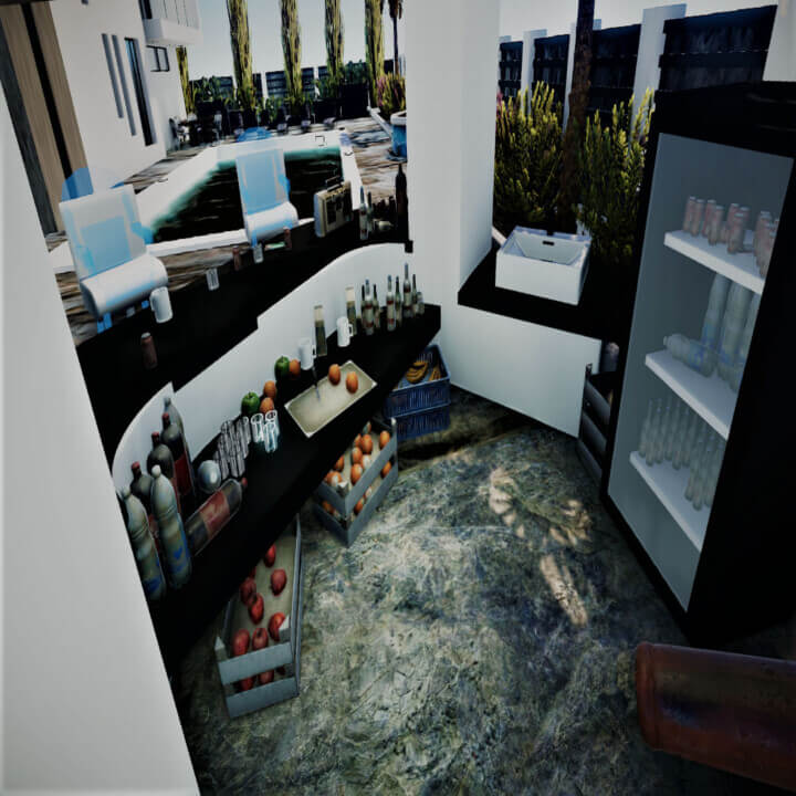 Modern House With An Amazing Garden 1 Rust Modern House With An Amazing Garden Prefabs