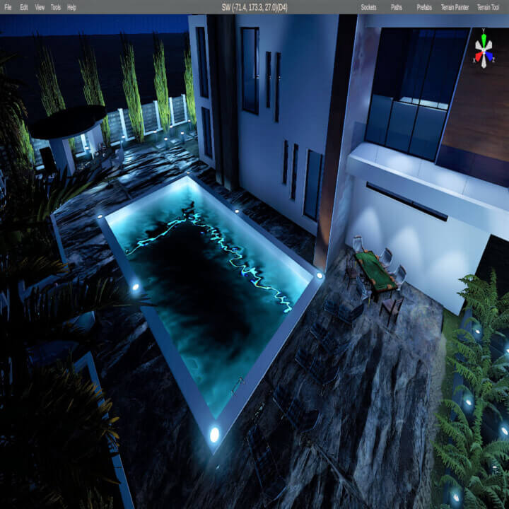 Modern House With An Amazing Garden 5 Rust Modern House With An Amazing Garden Prefabs