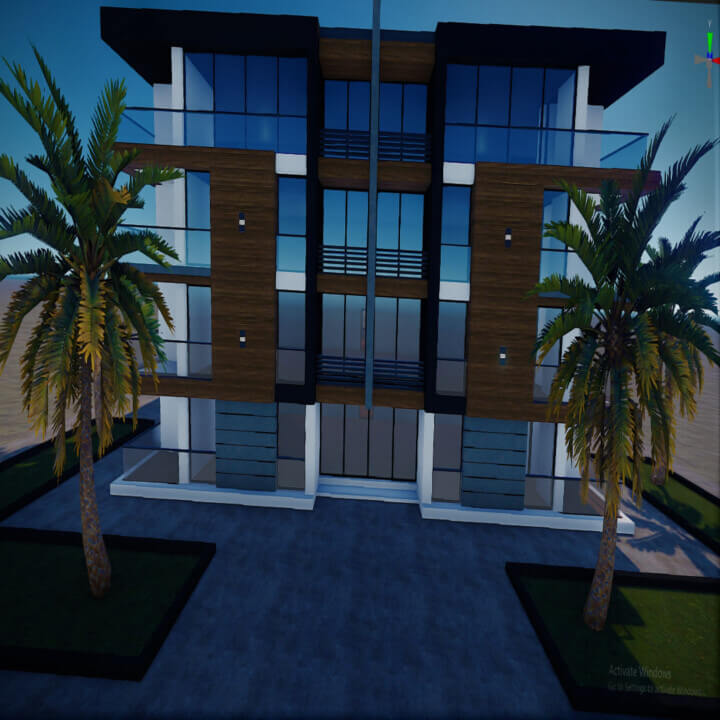 Modern Residential Building 1.0.0 8 Rust Modern Residential Building 1.0.0 Prefabs