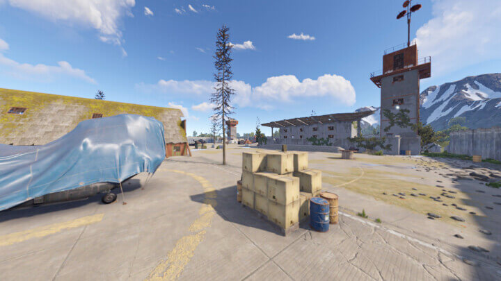 Rust Mini Airfield by Answer All Products