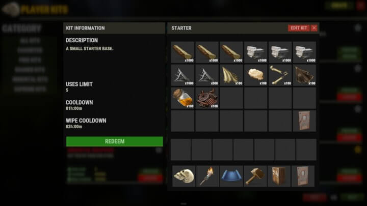 Rust Player Kits All Products