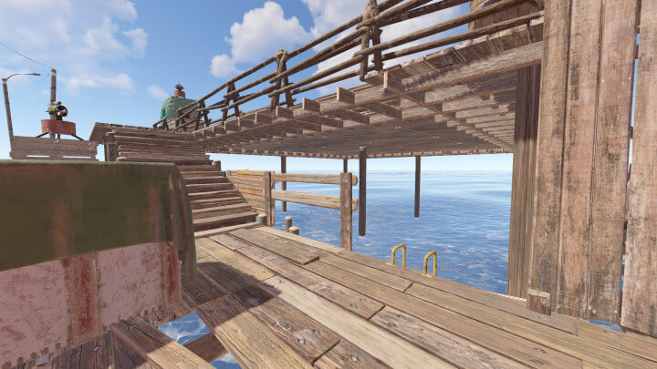 Rust Fishing Village Heliport Prefabs