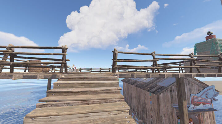 Rust Fishing Village Heliport Prefabs