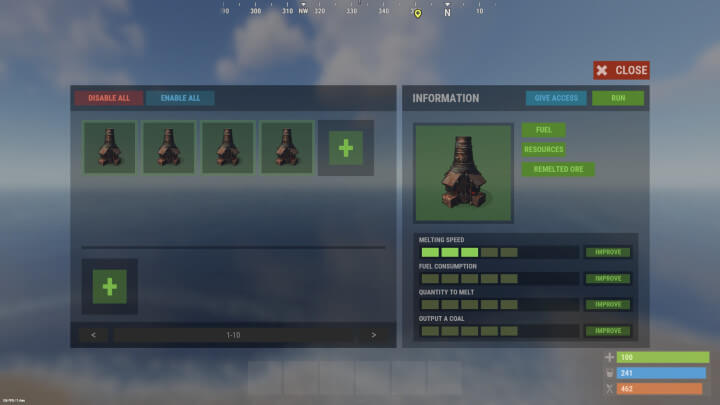 Rust Virtual Furnace All Products