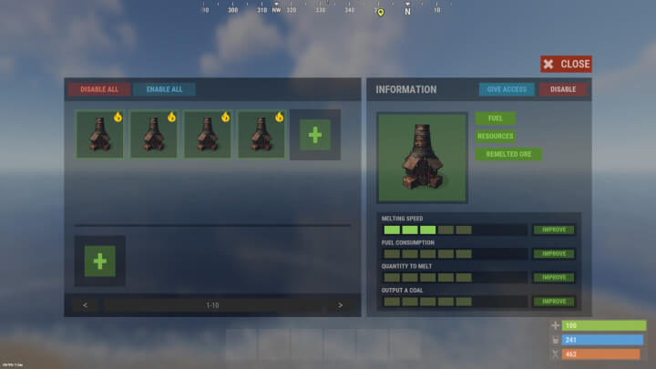 Rust Virtual Furnace All Products