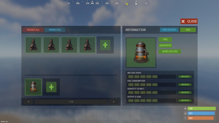 Rust Virtual Furnace All Products