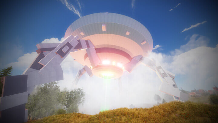 Rust Mars Attacks Arena Prefabs