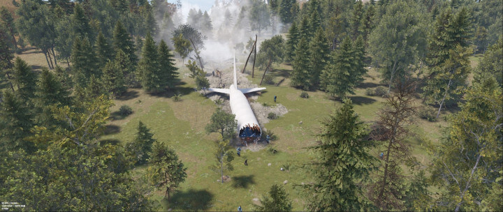 Rust Crashed Plane Rear All Products