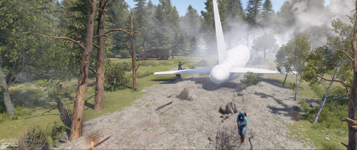 Rust Crashed Plane Rear All Products