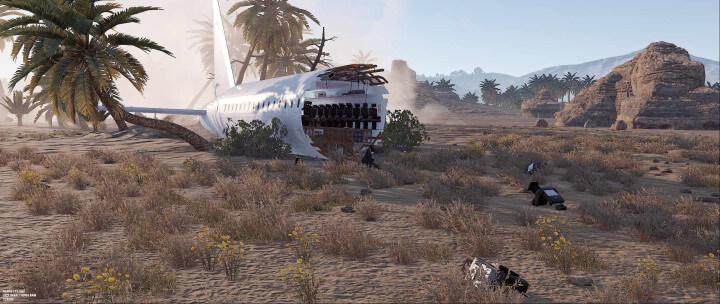 Rust Crashed Plane Rear All Products