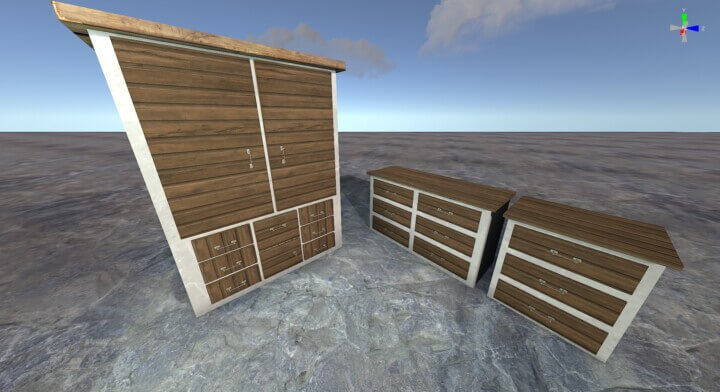 Rust Simple Furniture Pack Prefabs