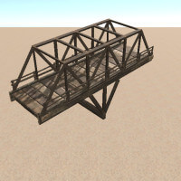 Bridge Wooden Brace Middle A.prefab