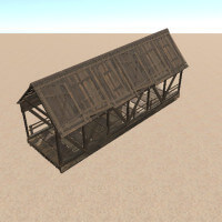 Bridge Wooden Covered Center.prefab