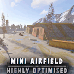 Rust Mini Airfield by Answer All Products