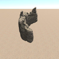 Rock Formation Arid D2.Prefab