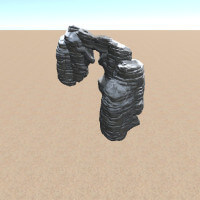 Rock Formation Arid F1.Prefab