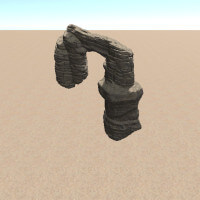 Rock Formation Arid F2.Prefab