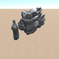 Rock Formation Arid H1.Prefab