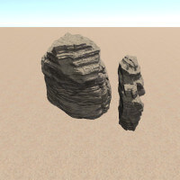 Rock Formation Arid I2.Prefab