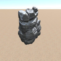 Rock Formation Arid M1.Prefab