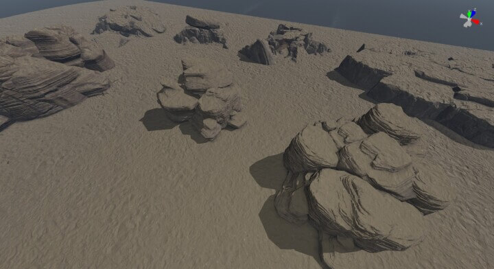 Rust Rock Formation Caves Prefabs