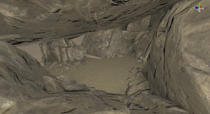 Rust Rock Formation Caves Prefabs