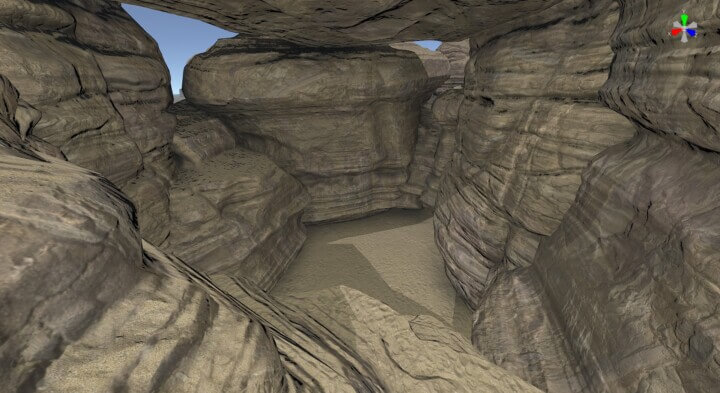 Rust Rock Formation Caves Prefabs