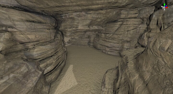 Rust Rock Formation Caves Prefabs