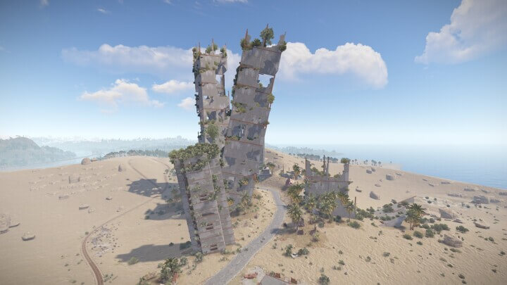 Rust SkyFall (custom map) Prefabs