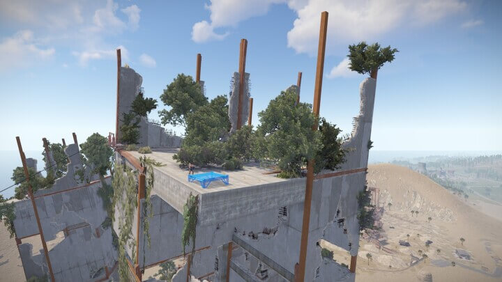 Rust SkyFall (custom map) Prefabs