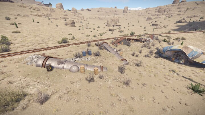 Rust SkyFall (custom map) Prefabs