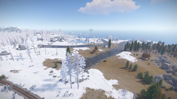 Rust SkyFall (custom map) Prefabs