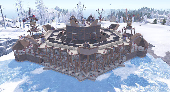 Rust Raidable Bases. Expert Base by Angel All Products