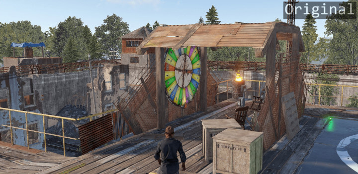 Rust Combined Outpost, Bandit & Stables Prefabs