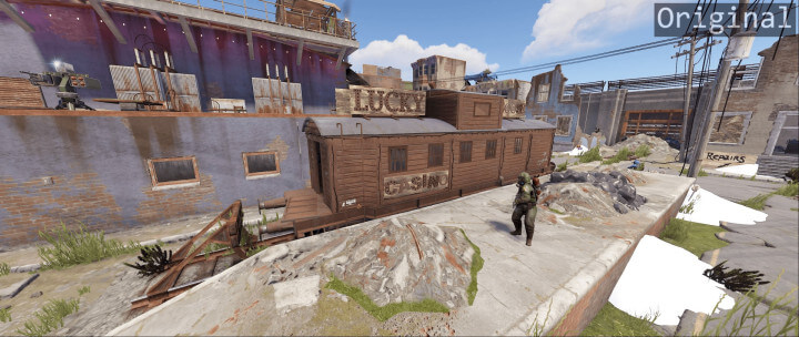 Rust Combined Outpost, Bandit & Stables Prefabs