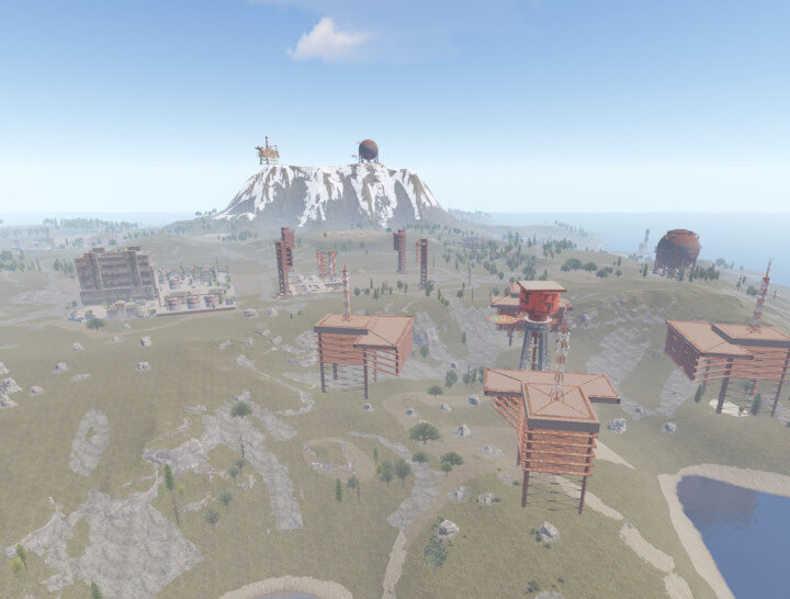 Rust Battlefield Paradise | Custom Map By SlayersRust All Products
