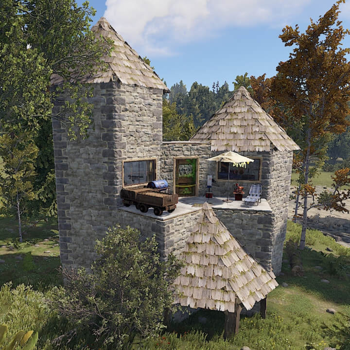 Rust [Pack3] 60 Raidable Bases Different Designs From Easy To Nightmare Difficulty All Products