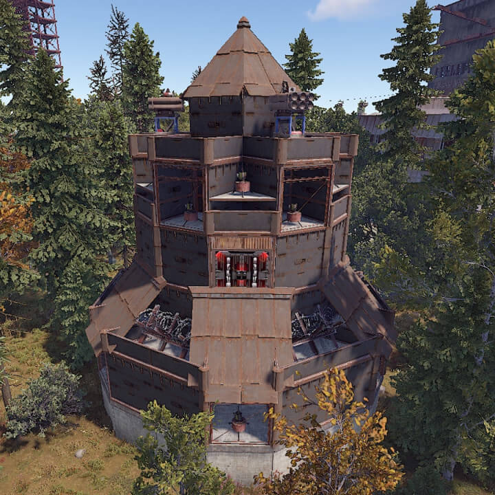 Rust [Pack3] 60 Raidable Bases Different Designs From Easy To Nightmare Difficulty All Products