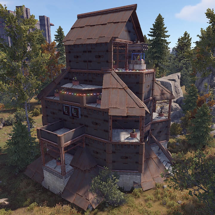 Rust [Pack3] 60 Raidable Bases Different Designs From Easy To Nightmare Difficulty All Products