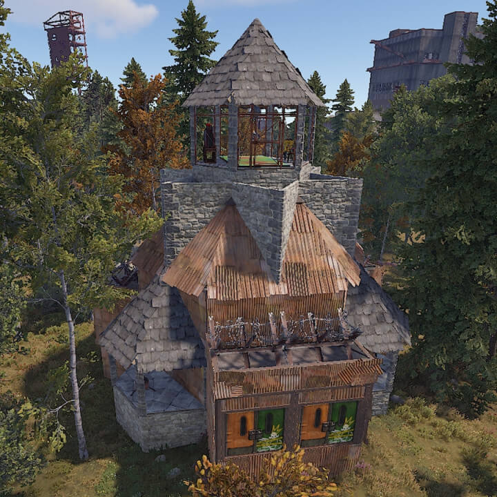 Rust [Pack3] 60 Raidable Bases Different Designs From Easy To Nightmare Difficulty All Products