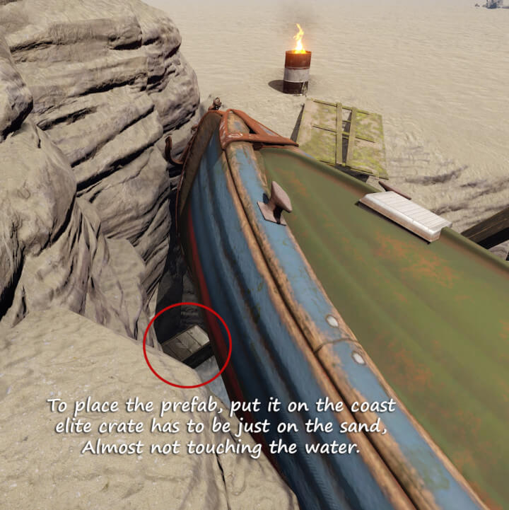 Wrecks Prefab Pack Sunken boats 4 Rust Wrecks Prefab Pack Sunken boats Prefabs