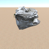 Rock Formation Underwater H1.Prefab