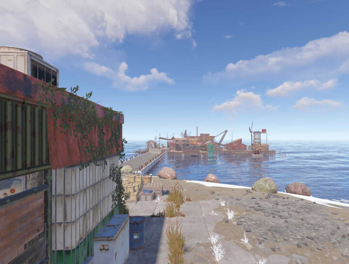 Rust One Grid Paradise 1500 | Custom Small Map by SlayersRust All Products