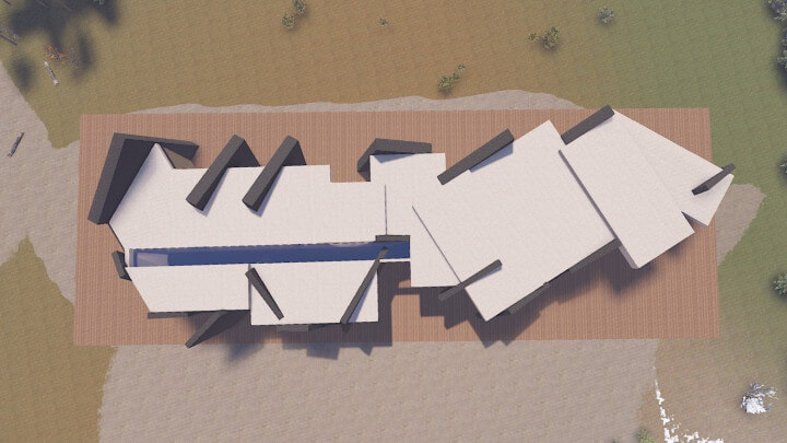 Rust Sculpture House | Place For Building Prefabs