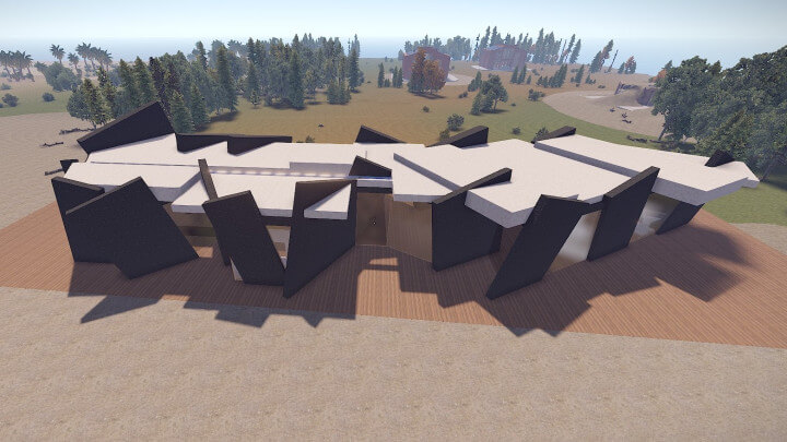 Rust Sculpture House | Place For Building Prefabs