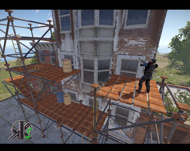 Rust Scaffolding Prefabs