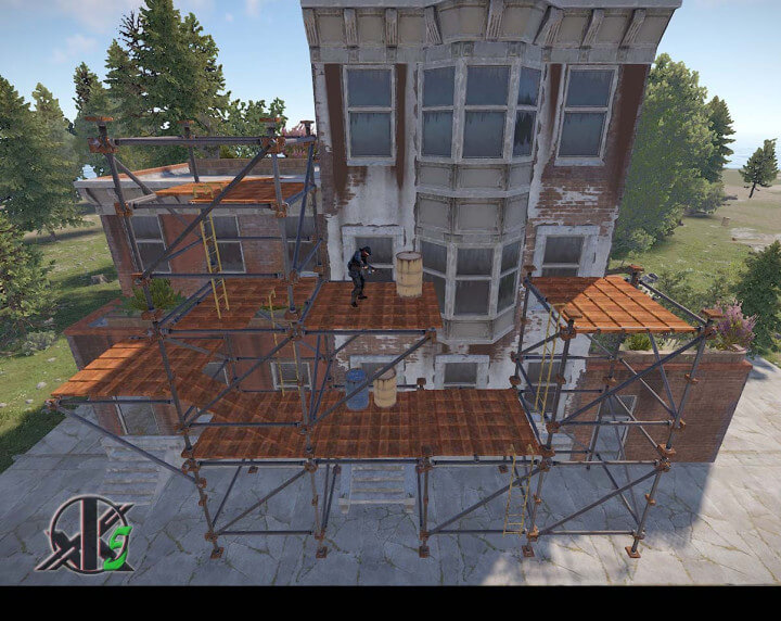 Rust Scaffolding Prefabs