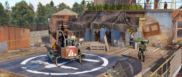 Rust Combined Outpost, Bandit & Stables Prefabs