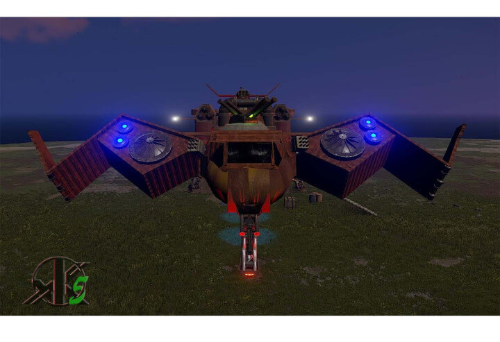 Rust XK1 Drop ship Prefabs