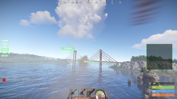 Copter Weapons 6 Rust Copter Weapons Prefabs